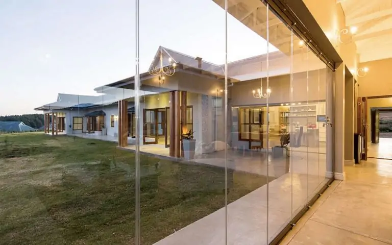 Airclos E45 Rideaux de verre. Luxueuse villa, Zimbali, Afrique du Sud